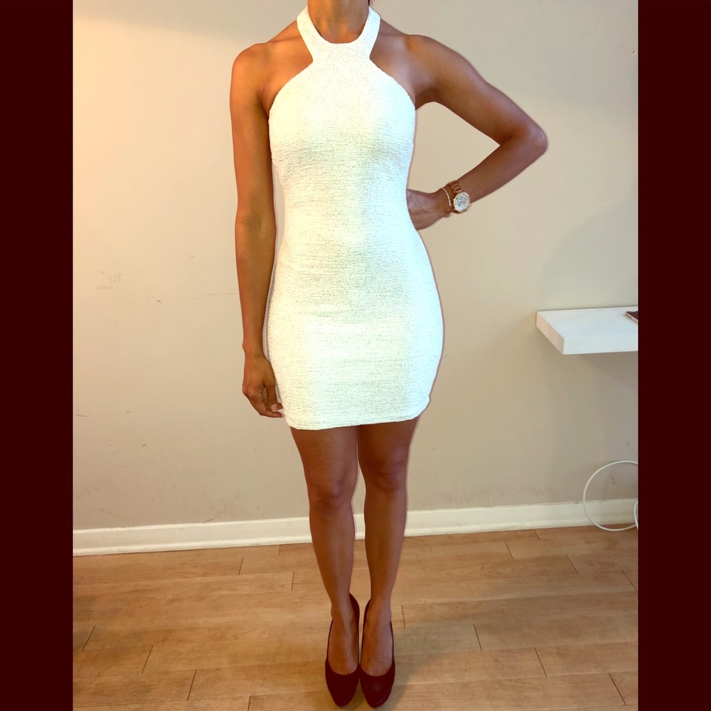 Speechless Mini Halter Dress